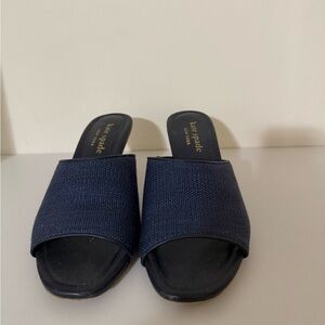 Kate Spade Malibu Raffia Mules